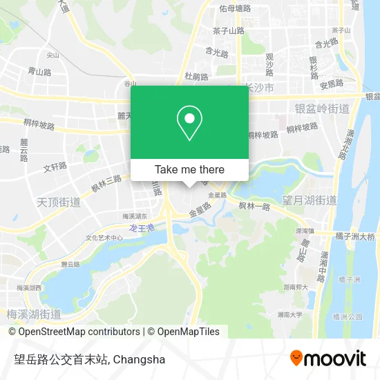 望岳路公交首末站 map