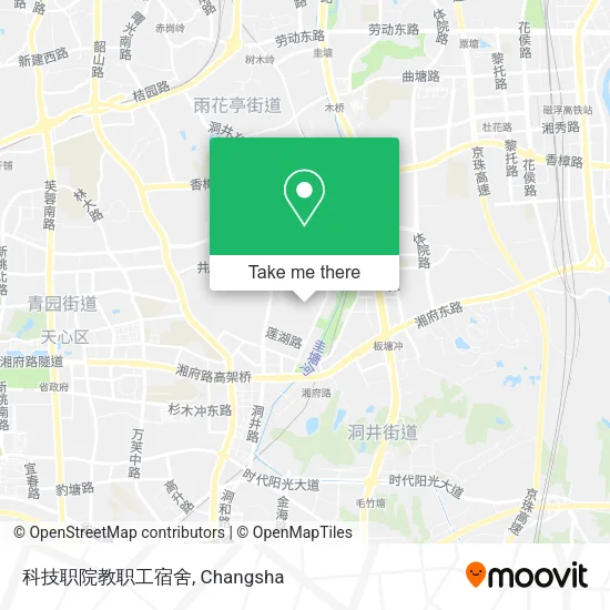 科技职院教职工宿舍 map