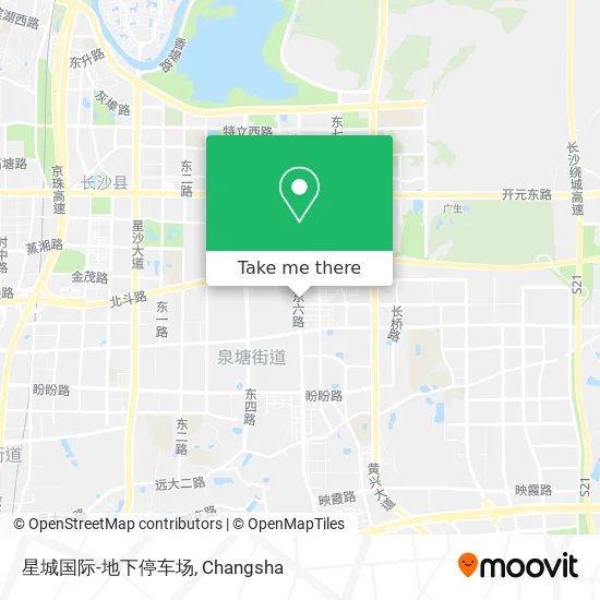 星城国际-地下停车场 map