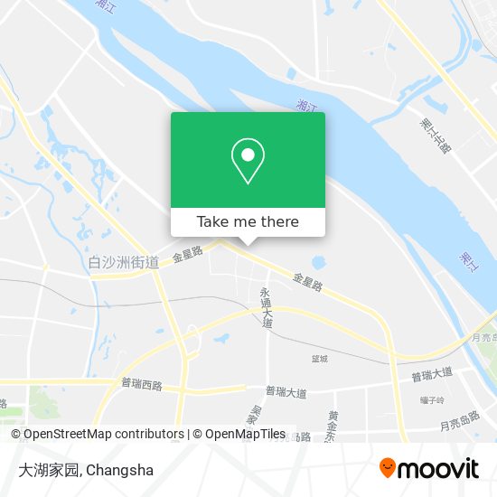 大湖家园 map