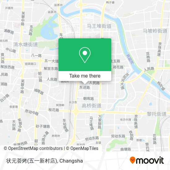 状元荟烤(五一新村店) map