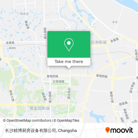 长沙精博厨房设备有限公司 map