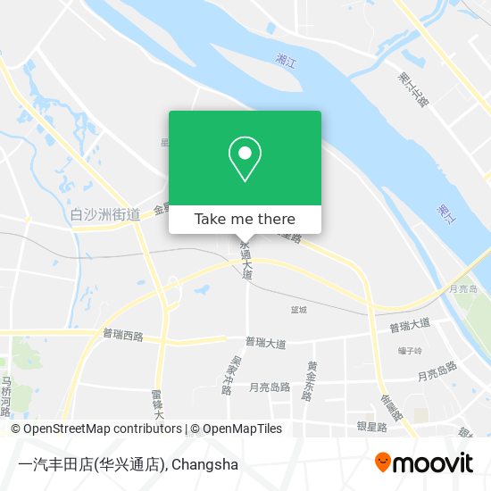 一汽丰田店(华兴通店) map