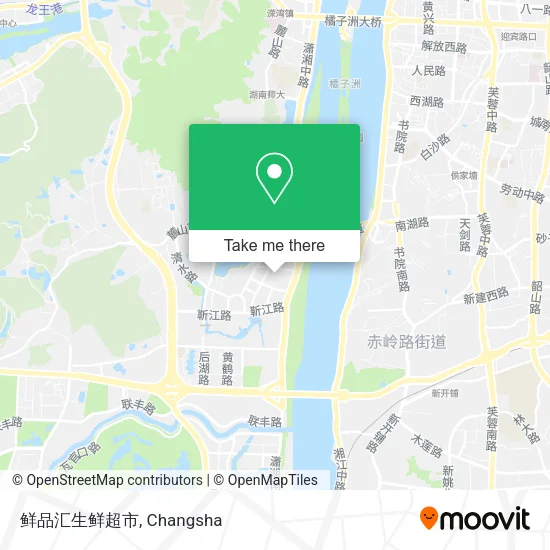 鲜品汇生鲜超市 map