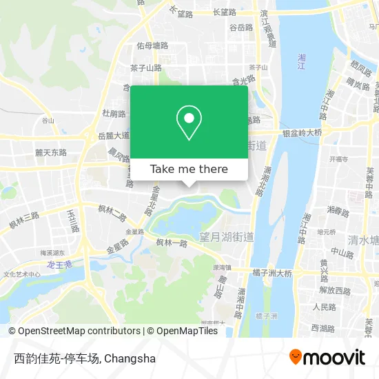 西韵佳苑-停车场 map