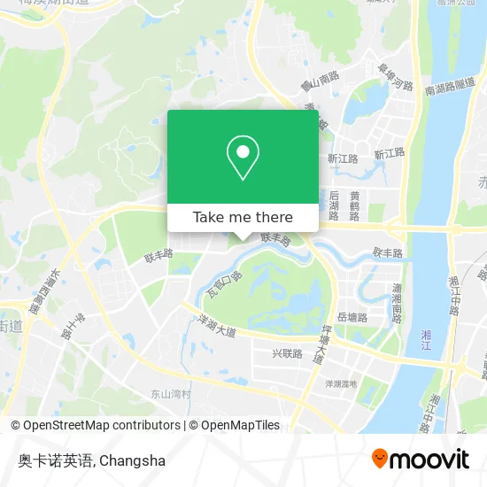 奥卡诺英语 map