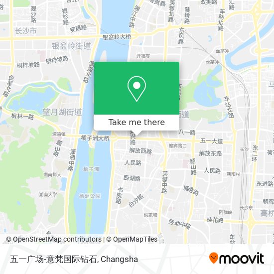 五一广场-意梵国际钻石 map