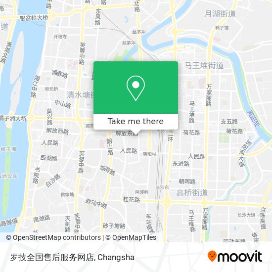 罗技全国售后服务网店 map