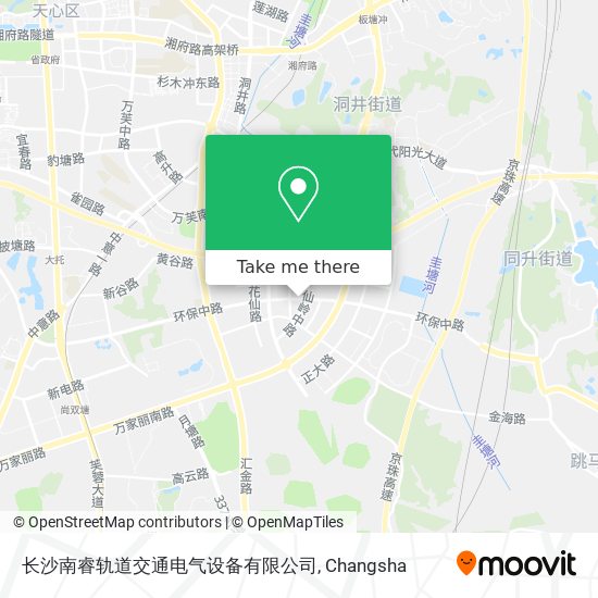 长沙南睿轨道交通电气设备有限公司 map