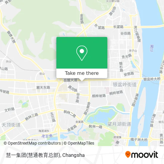 慧一集团(慧通教育总部) map