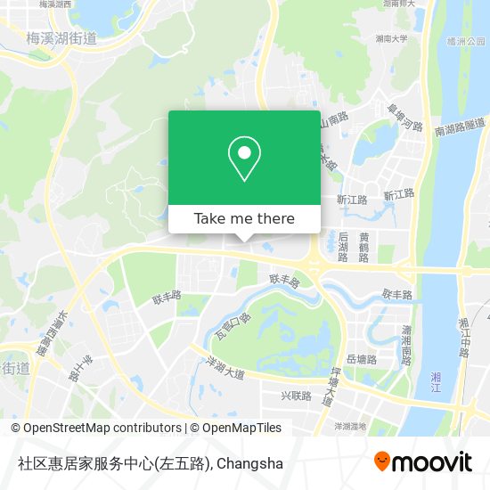 社区惠居家服务中心(左五路) map