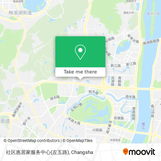 社区惠居家服务中心(左五路) map