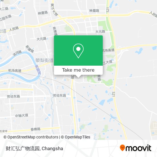 财汇弘广物流园 map