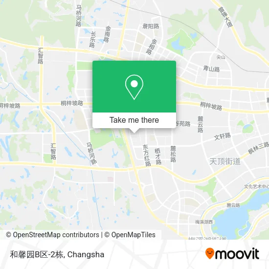 和馨园B区-2栋 map