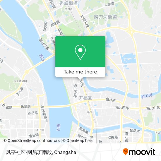 凤亭社区-网船班南段 map