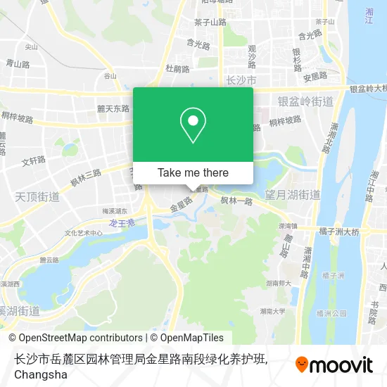 长沙市岳麓区园林管理局金星路南段绿化养护班 map