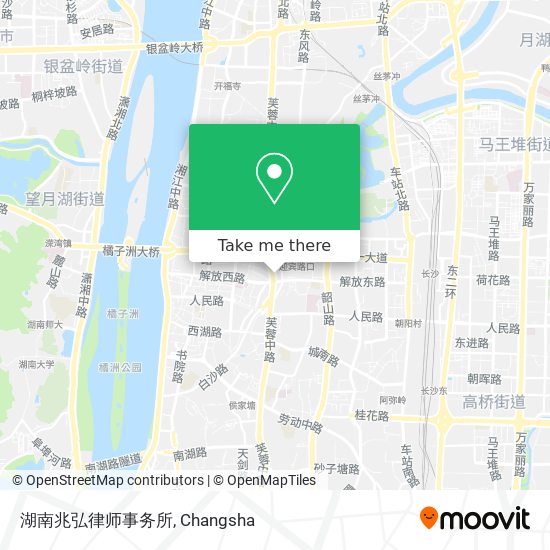 湖南兆弘律师事务所 map