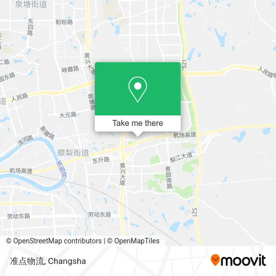 准点物流 map