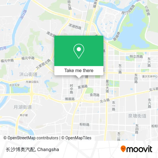 长沙博奥汽配 map