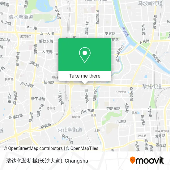 瑞达包装机械(长沙大道) map
