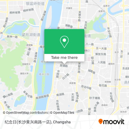 纪念日(长沙黄兴南路一店) map