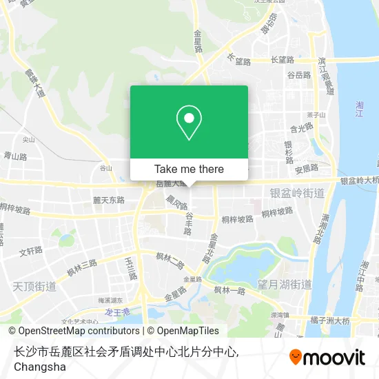 长沙市岳麓区社会矛盾调处中心北片分中心 map