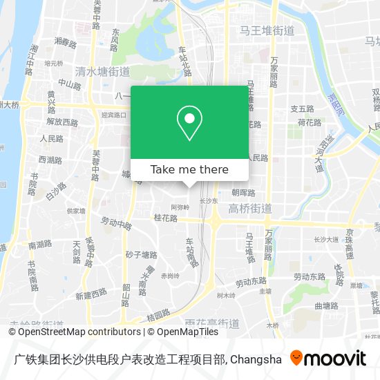 广铁集团长沙供电段户表改造工程项目部 map
