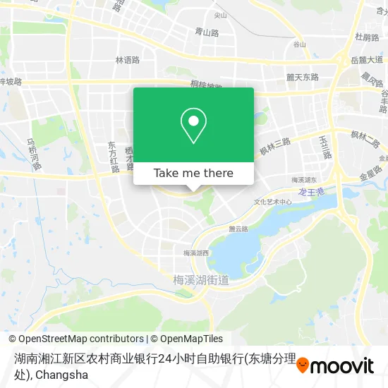 湖南湘江新区农村商业银行24小时自助银行(东塘分理处) map