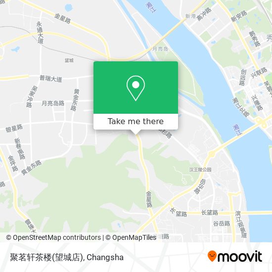 聚茗轩茶楼(望城店) map