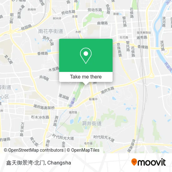 鑫天御景湾-北门 map