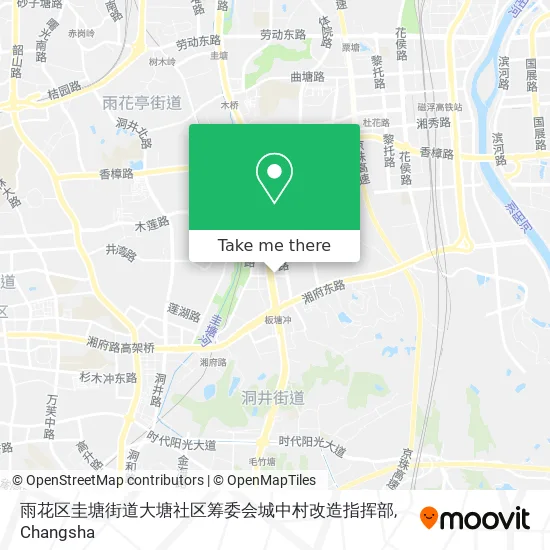 雨花区圭塘街道大塘社区筹委会城中村改造指挥部 map