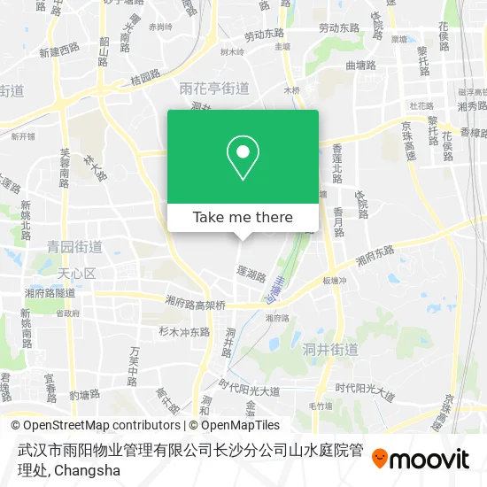 武汉市雨阳物业管理有限公司长沙分公司山水庭院管理处 map