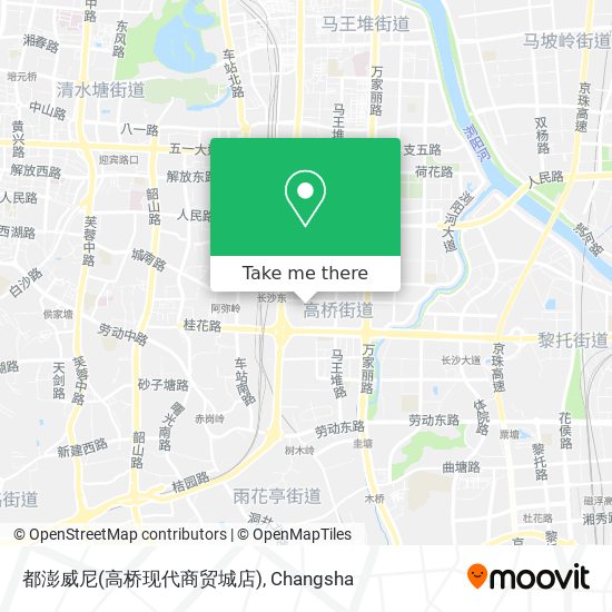 都澎威尼(高桥现代商贸城店) map