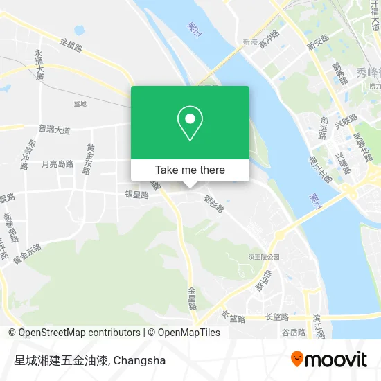 星城湘建五金油漆 map