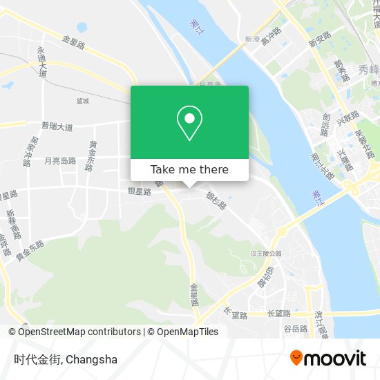 时代金街 map