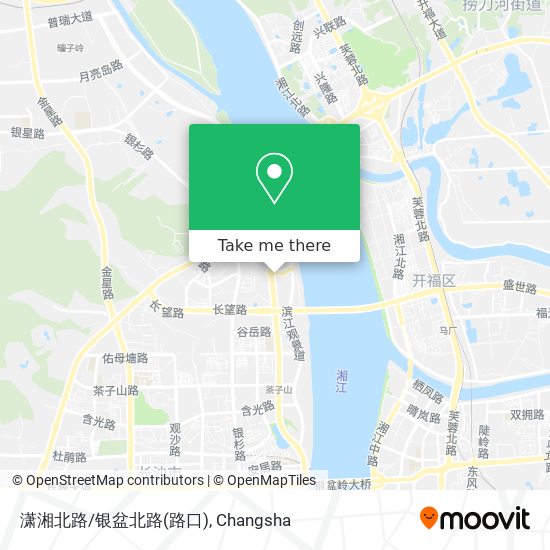 潇湘北路/银盆北路(路口) map