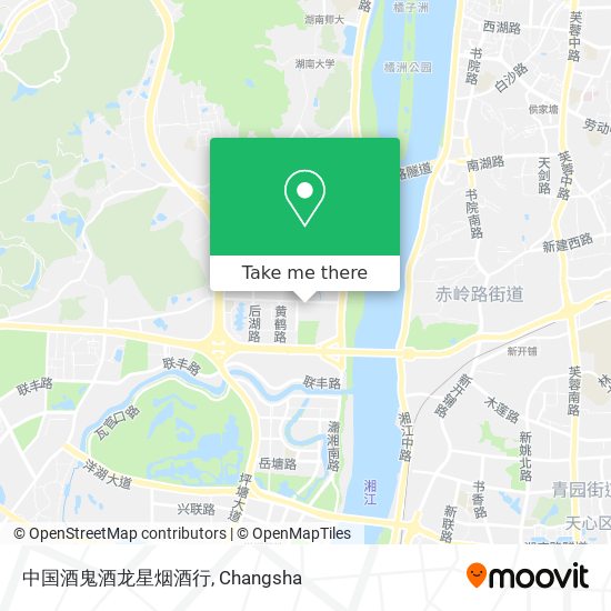 中国酒鬼酒龙星烟酒行 map