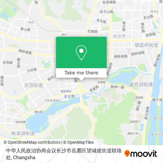 中华人民政治协商会议长沙市岳麓区望城坡街道联络处 map