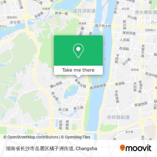 湖南省长沙市岳麓区橘子洲街道 map