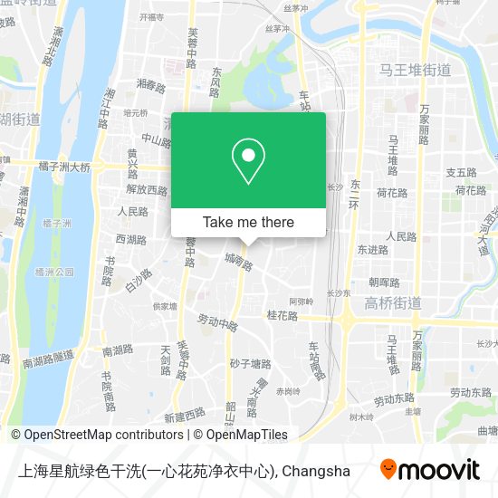 上海星航绿色干洗(一心花苑净衣中心) map