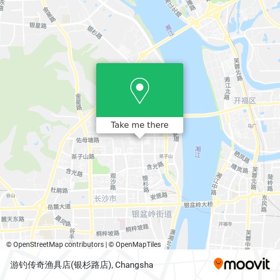 游钓传奇渔具店(银杉路店) map