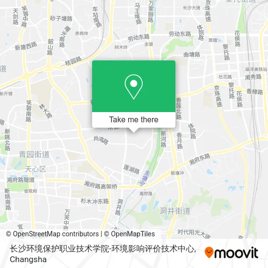长沙环境保护职业技术学院-环境影响评价技术中心 map