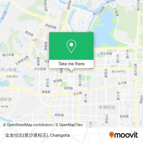 金发拉比(星沙通程店) map