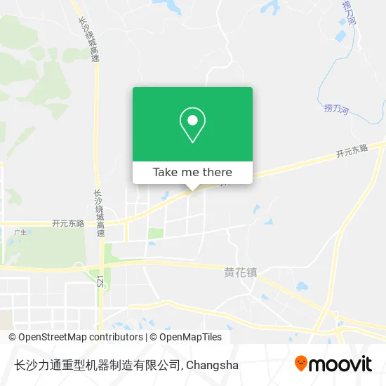 长沙力通重型机器制造有限公司 map