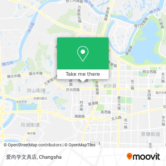 爱尚学文具店 map