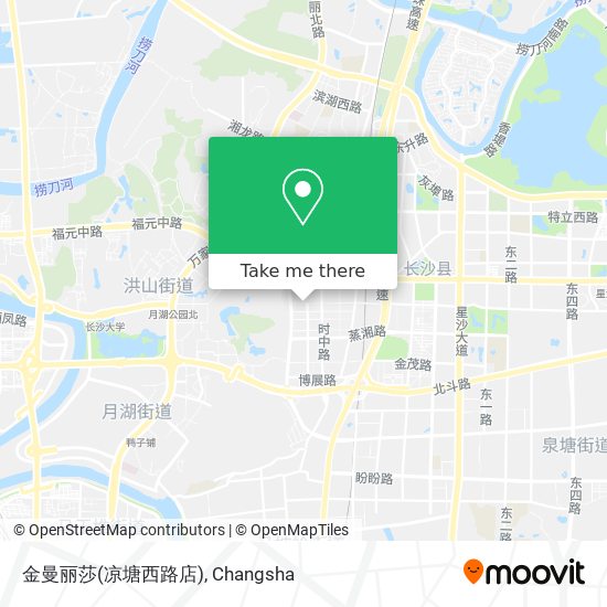 金曼丽莎(凉塘西路店) map