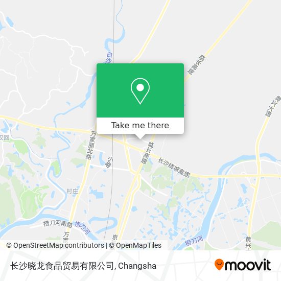 长沙晓龙食品贸易有限公司 map