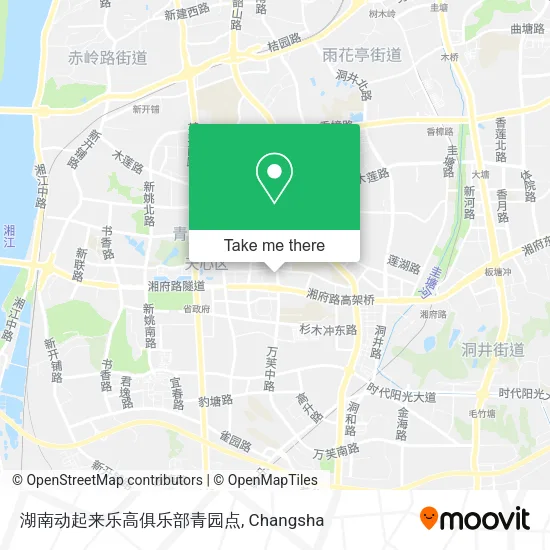 湖南动起来乐高俱乐部青园点 map