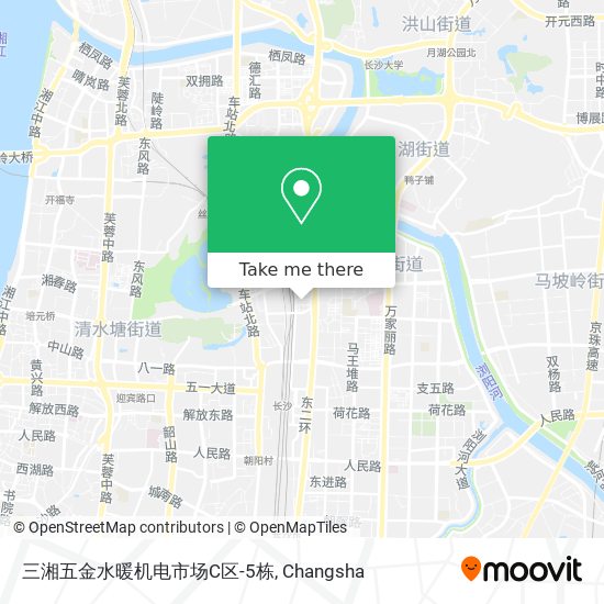 三湘五金水暖机电市场C区-5栋 map