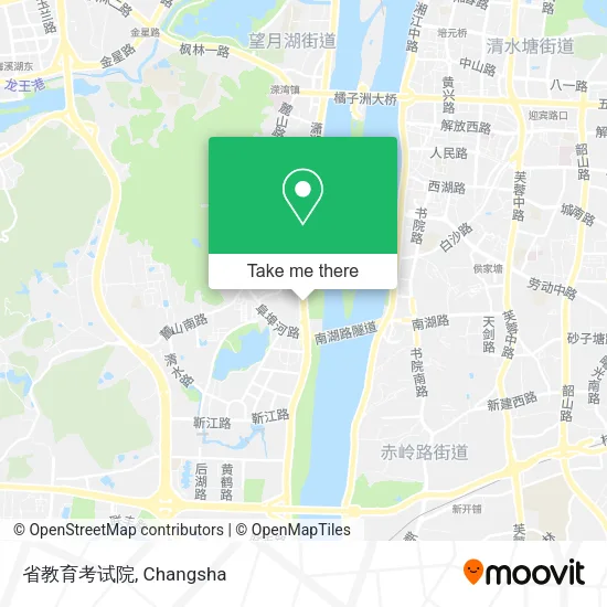 省教育考试院 map